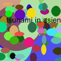 tsunami in asien
