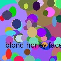 blond honey face sprayed with hot spunk